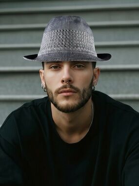 Vintage Silverstone Polyester Summer Fedora